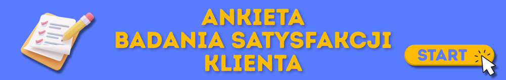 Baner - Ankieta badania satysfakcji klienta