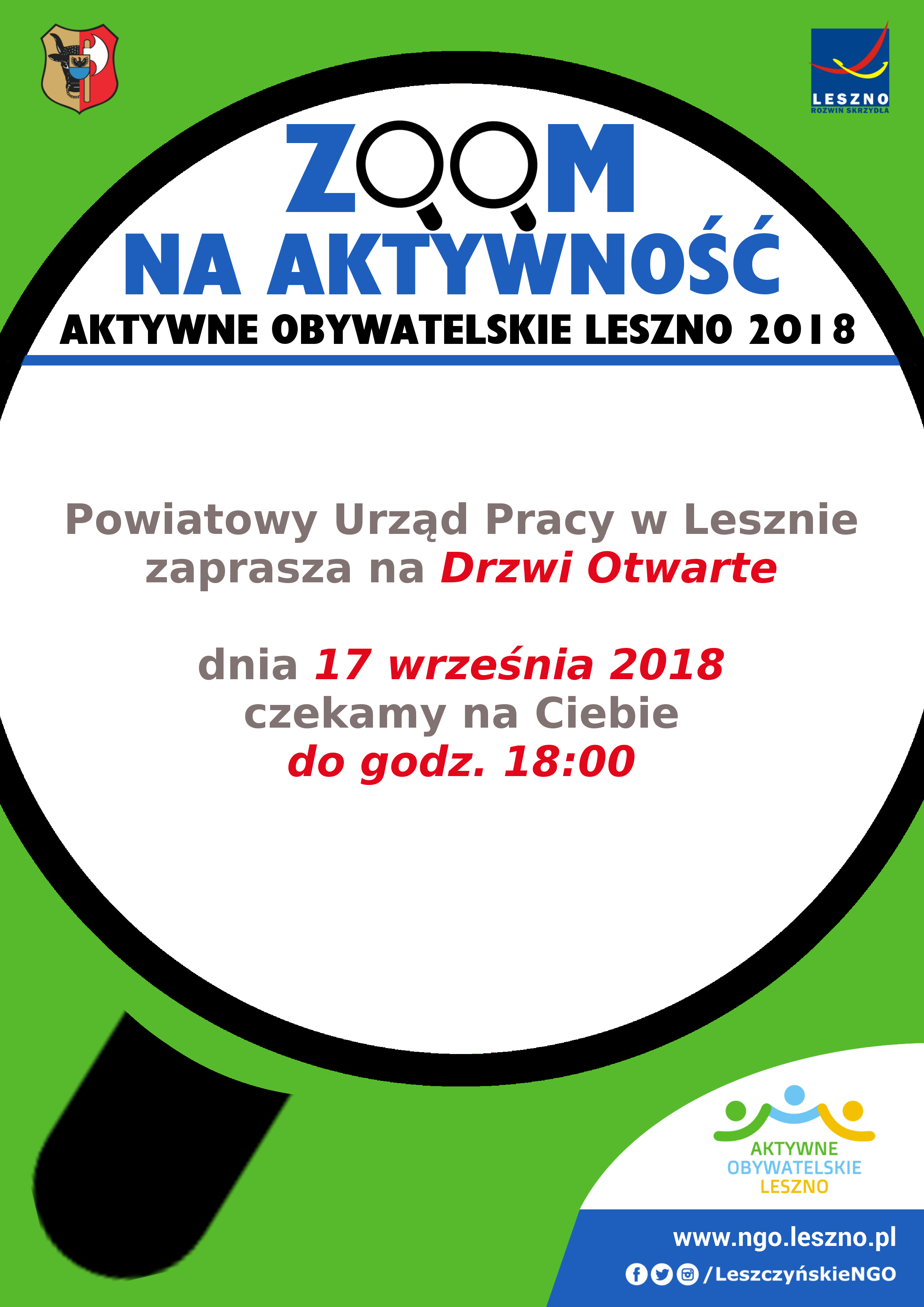 Zapraszamy na Drzwi Otwarte dnia 17 września 2018r. czekamy na Ciebie do godziny 18:00